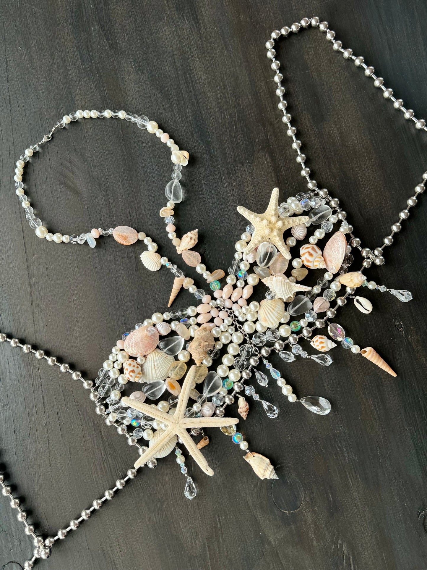 Seashell Beaded Bralette