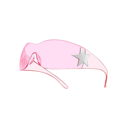 Star Girl Shades - Pink/Clear
