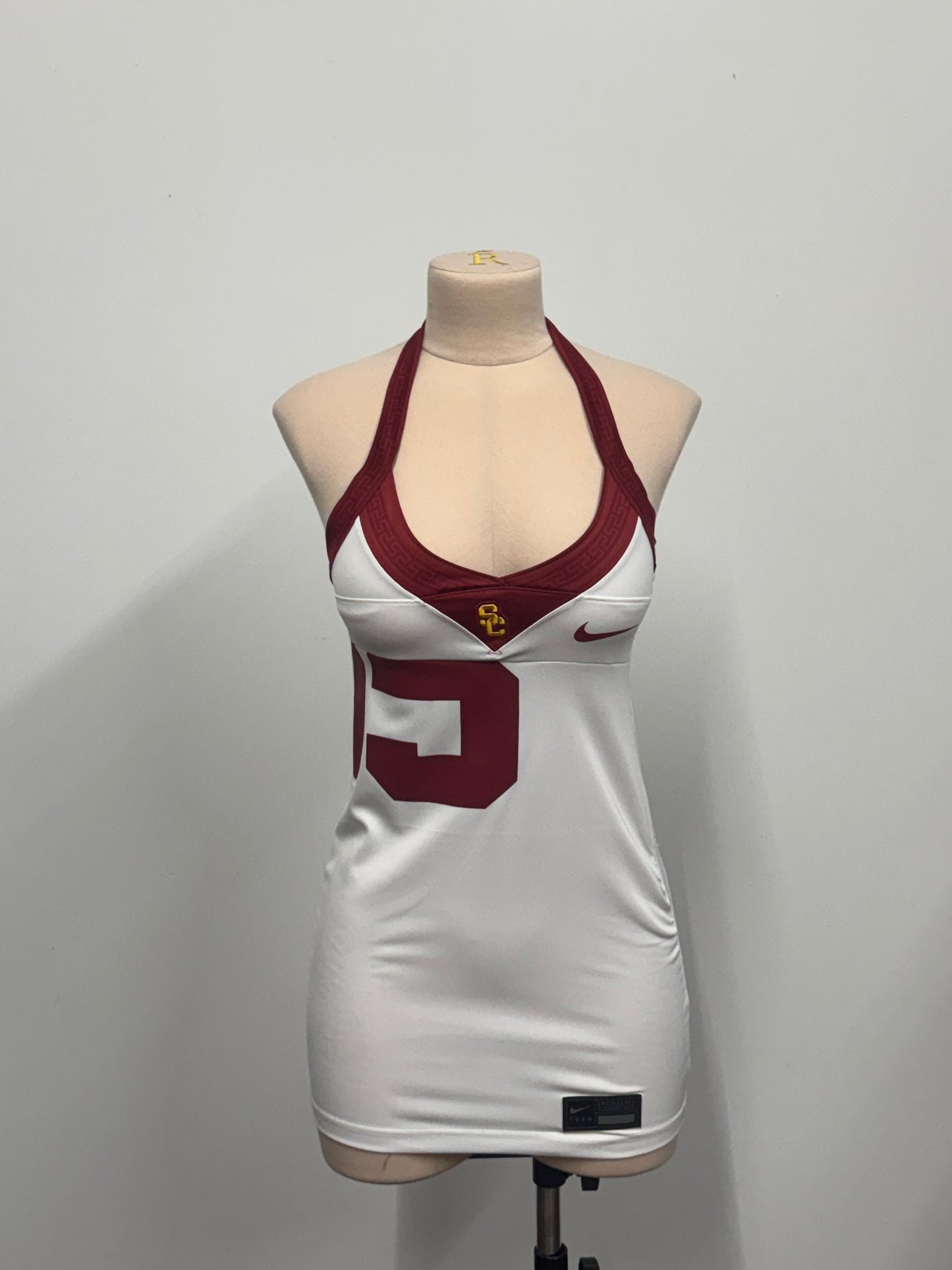 Custom Halter Jersey Dress – Made From Your Jersey
