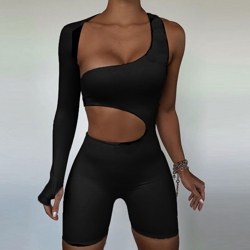 cut out romper jumpsuit bodysuit 
